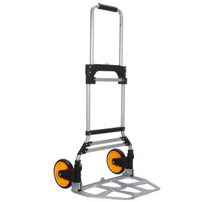 Custom Logo Portable Folding Shopping Trolley Cart for heavy bearing 130kgs